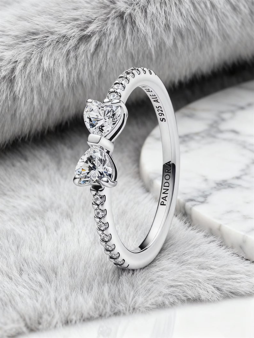 Sterling Silver Bow Ring